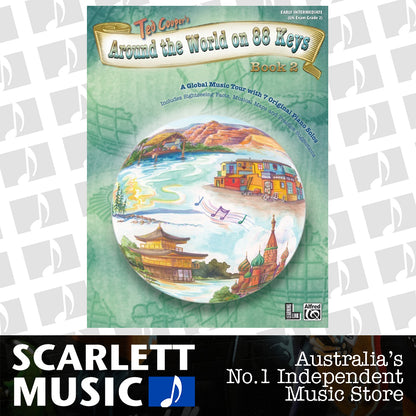 Around the World on 88 Keys Book 2 - Piano Sheet Music — view 2