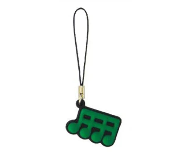 Mobile Phone Chain - Coloured Quaver Keyring