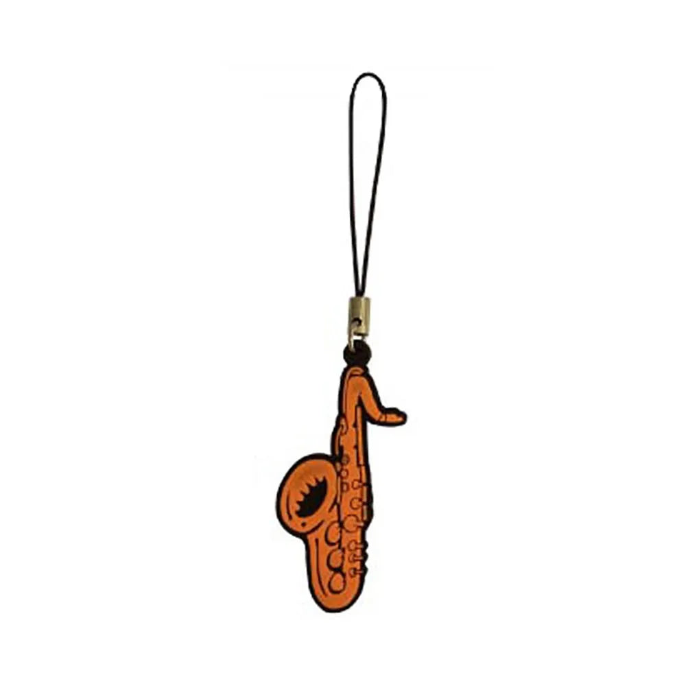 Mobile Phone Chain - Coloured Sax Keyring