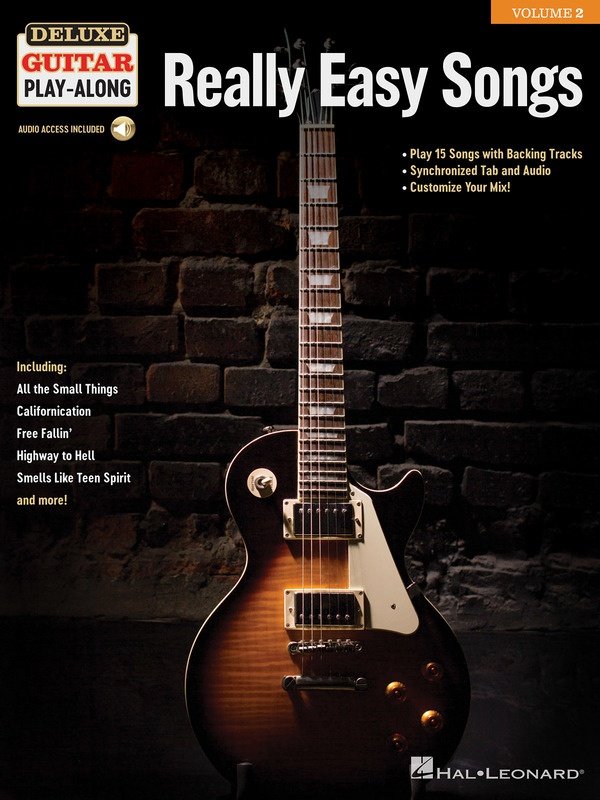 Really Easy Songs Deluxe Guitar Playalong V2 Bk/Ola (Hal Leonard)
