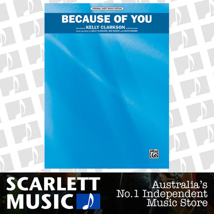Because of You PVG Sheet Music — view 2