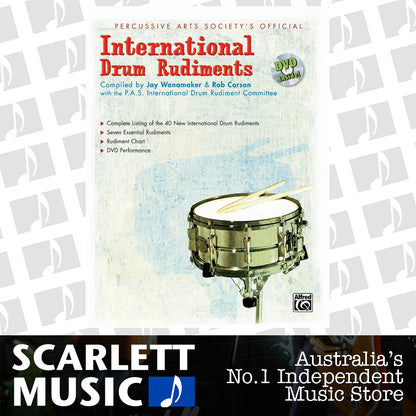 International Drum Rudiments Book/DVD — view 2