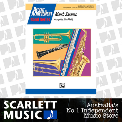 March Saranac Concert Band Gr 1 Conductor Score — view 2