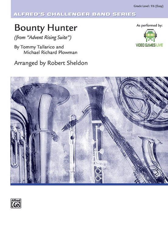 Bounty Hunter from Advent Rising Concert Band Sheet Music Grade 2