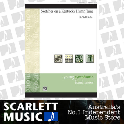 Sketches on A Kentucky Hymn Tune Concert Band Sheet Music Grade 2.5 — view 2