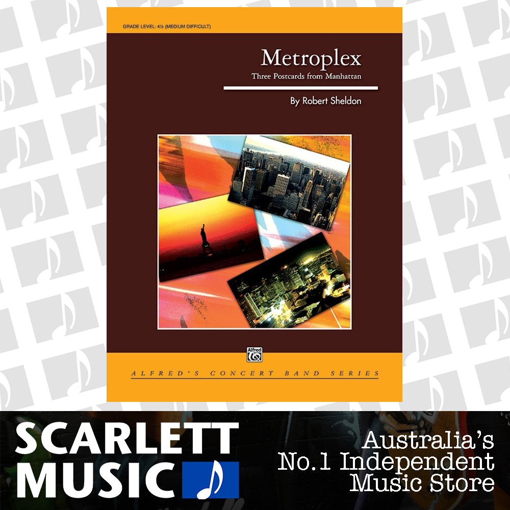 Metroplex Three Postcards From Manhattan Concert Band Gr 4.5 — view 2
