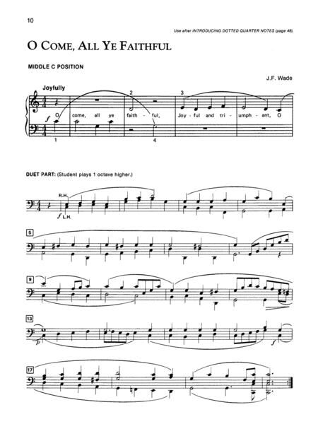 ABPL Adult Christmas Piano Book 1 - Piano Sheet Music with Graded Christmas Carols and Optional Duet Parts — view 3