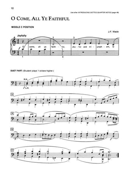 ABPL Adult Christmas Piano Book 1 - Piano Sheet Music with Graded Christmas Carols and Optional Duet Parts — view 3