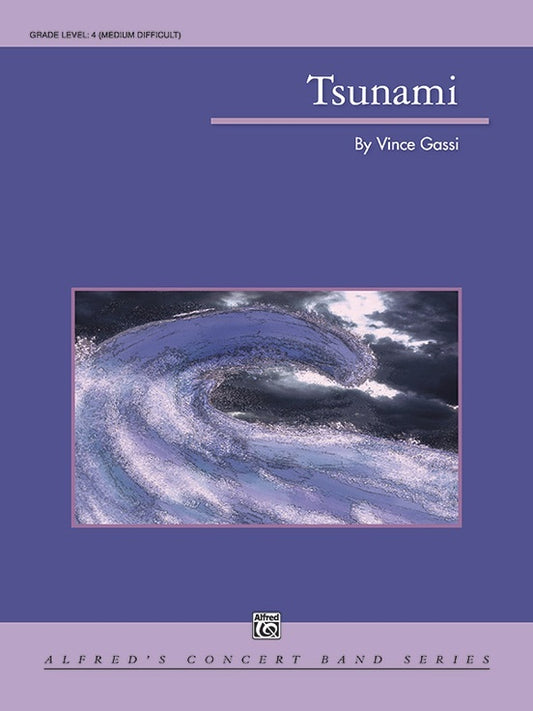 Tsunami Concert Band Sheet Music Grade 4
