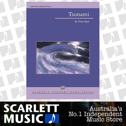 Tsunami Concert Band Sheet Music Grade 4 — view 2