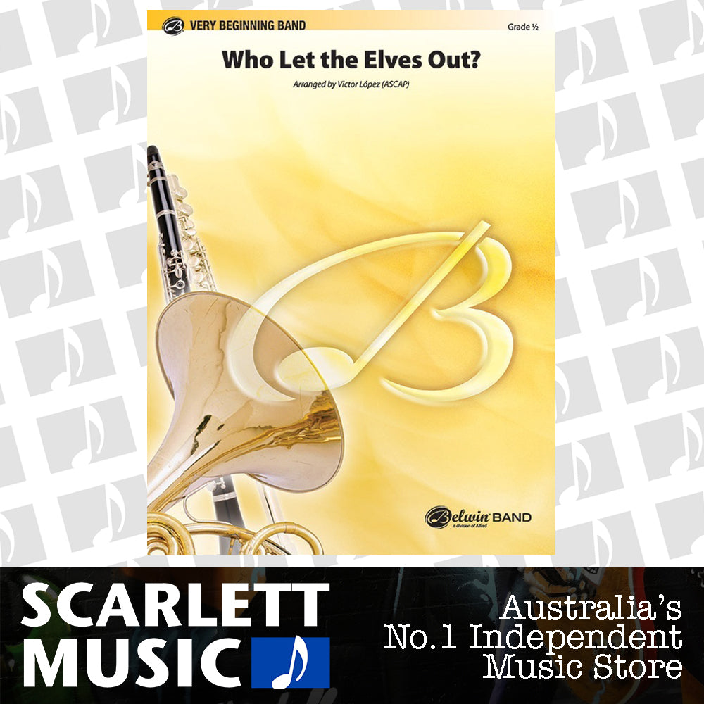 Who Let the Elves Out Concert Band Sheet Music Grade 0.5 — view 2