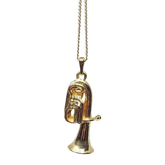 Pickboy Gold Plated Tuba Pendant