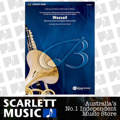 Wassail Concert Band Sheet Music Grade 3 — view 2