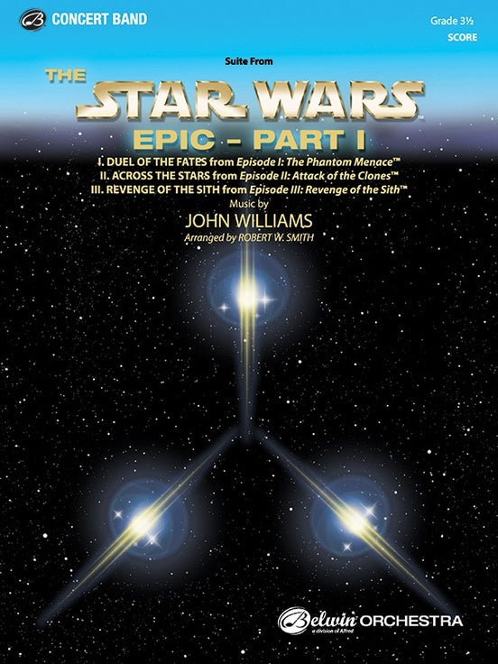 Star Wars Epic Part 1 Concert Band Gr 3.5 Conductor Score