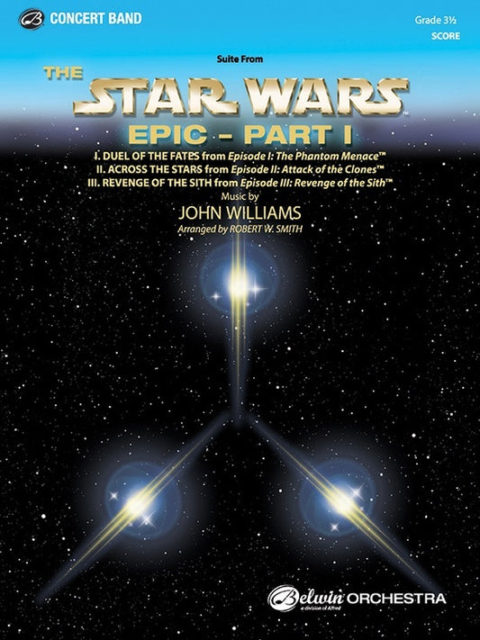 Star Wars Epic Part 1 Concert Band Gr 3.5 Conductor Score