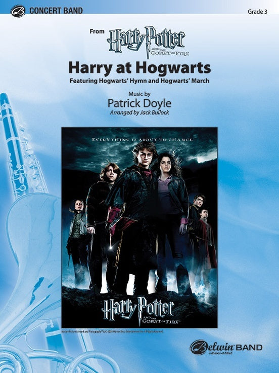 Harry At Hogwarts From Goblet Of Fire Concert Band Gr 3
