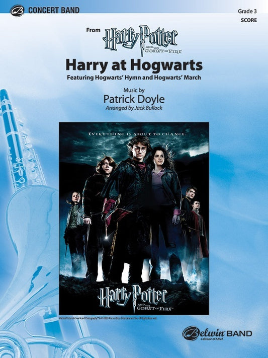 Harry At Hogwarts Goblet Concert Band Gr 3 Conductor Score