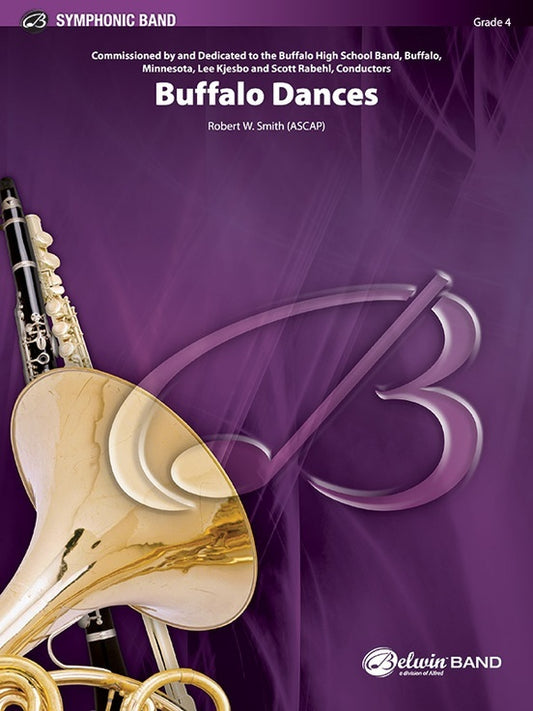 Buffalo Dances Concert Band Sheet Music Grade 4