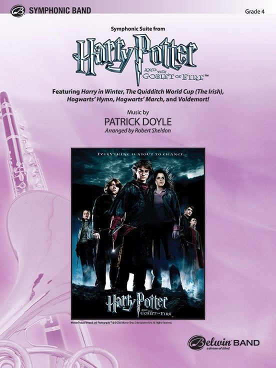 Harry Potter & Goblet Of Fire Symph Suite Concert Band Gr 4