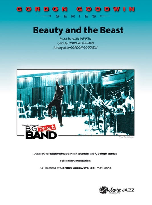 Beauty and The Beast Jazz Ensemble Sheet Music Grade 5