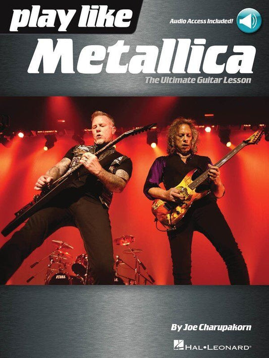 Play Like Metallica Guitar TAB Book with Audio Access
