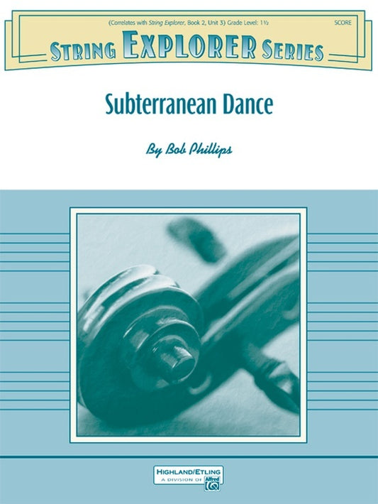 Subterranean Dance String Orchestra Sheet Music Grade 1.5