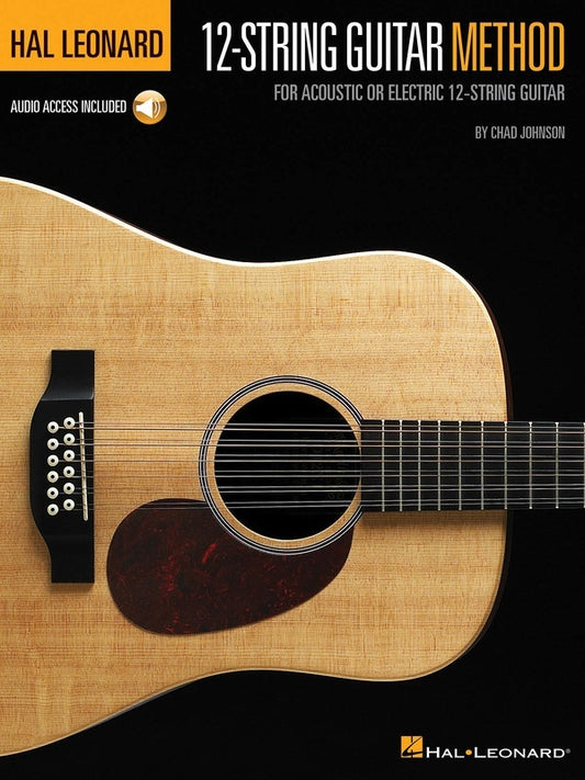 Hal Leonard 12 String Guitar Method Book/Online Audio