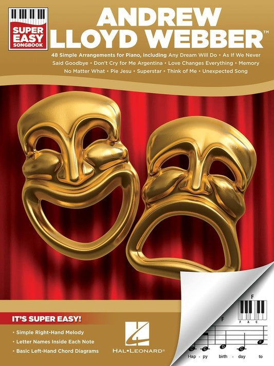 Andrew Lloyd Webber — Super Easy Songbook, Keyboard/Piano (Hal Leonard)