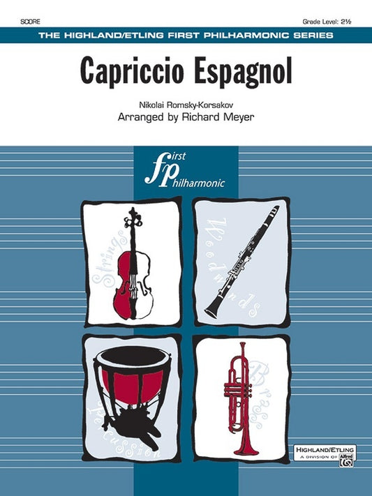 Capriccio Espagnol Full Orchestra Gr 2.5 Conductor Score