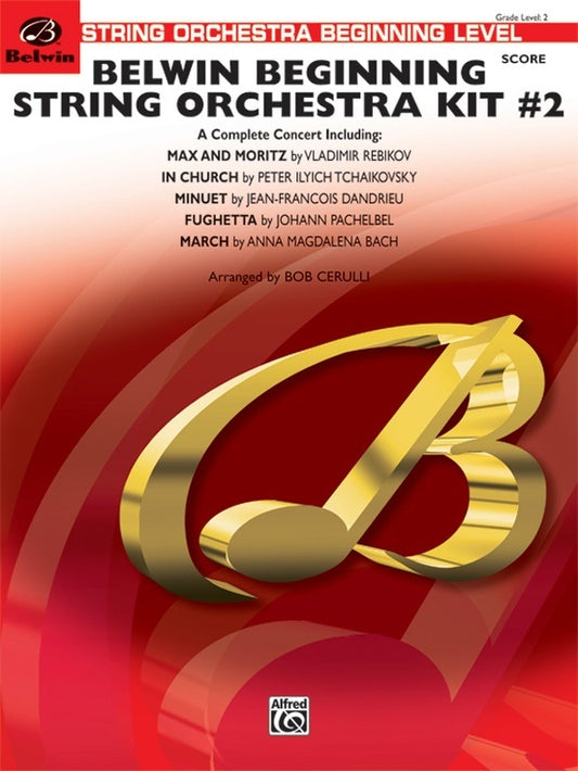 Belwin Beginning String Orchestra Kit No 2, Grade 2