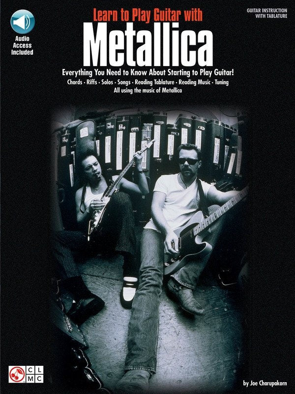 Learn to Play Guitar with Metallica — Book/Online Audio, Guitar TAB (Cherry Lane Music)