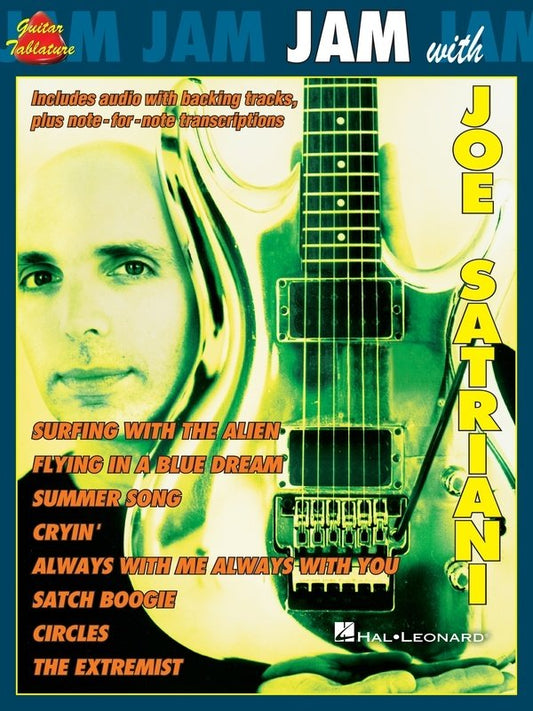 Jam with Joe Satriani — Guitar TAB, Book/Online Audio (Cherry Lane Music)
