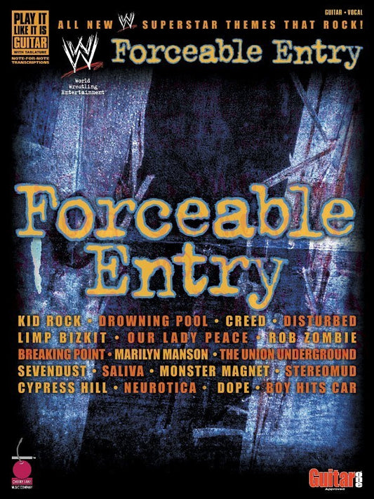 Forceable Entry Guitar TAB Wrestling Wwe