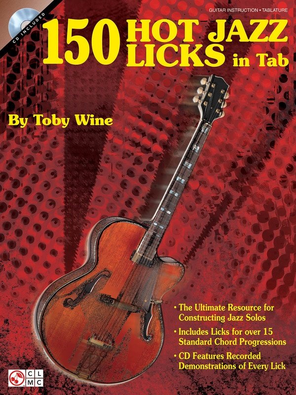 150 Hot Jazz Licks in Guitar TAB — Book/CD (Cherry Lane Music)