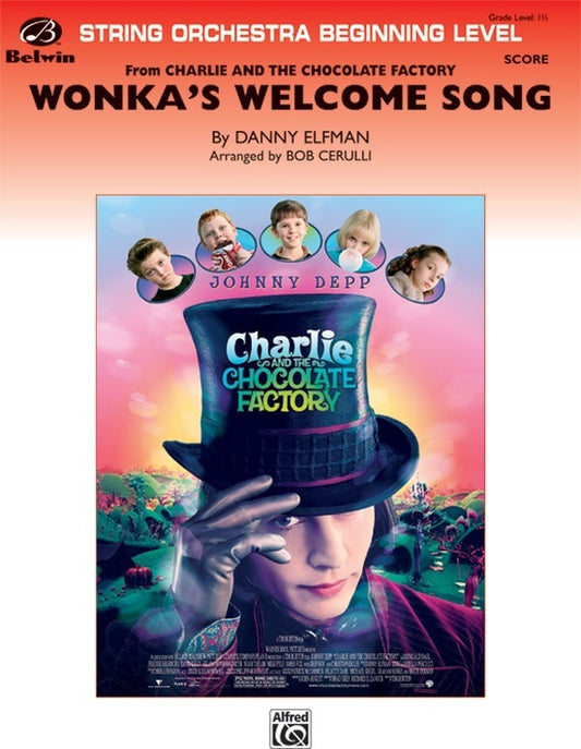 Wonka's Welcome Song String Orchestra Sheet Music Grade 1.5