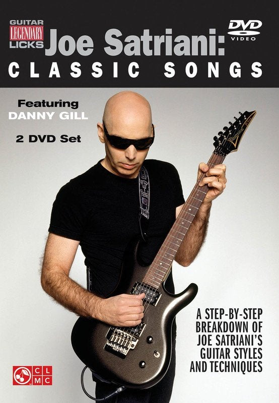 Joe Satriani: Classic Songs — 2-DVD Legendary Licks (Cherry Lane Music)