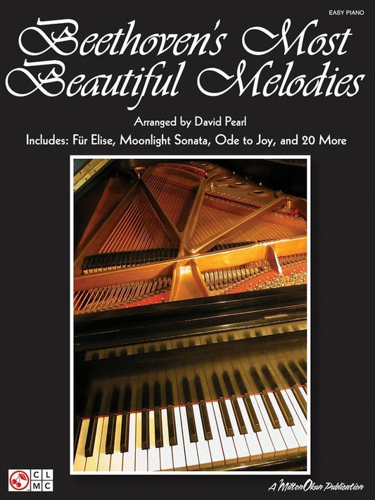 Beethoven's Most Beautiful Melodies — Easy Piano (Cherry Lane Music Easy Piano Composer Collection)