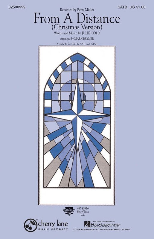 From a Distance (Christmas Version) — 2-Part Choral (Cherry Lane Music Sacred Christmas Choral)