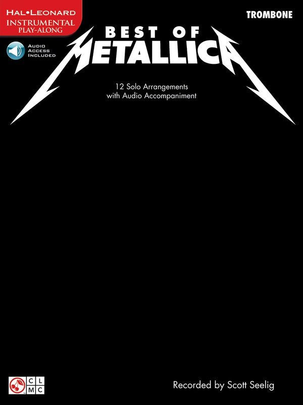 Best of Metallica for Trombone — Book/Online Audio (Cherry Lane Music Instrumental Play-Along)