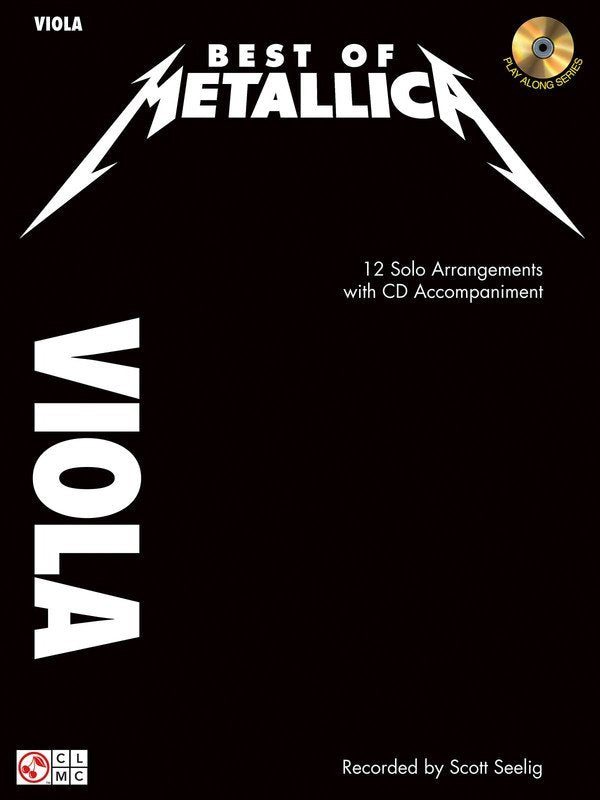 Best Of Metallica For Viola Bk/Cd (Cherry Lane Music)