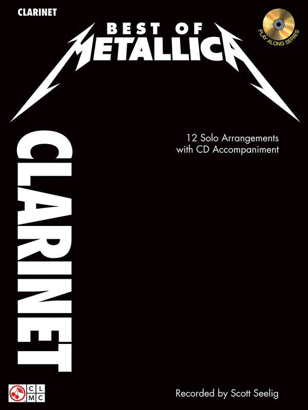 Best of Metallica Clarinet BK/CD by Cherry Lane Music