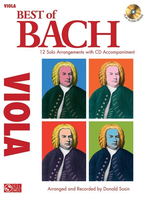 Best of Bach for Viola — Book/CD (Cherry Lane Music)