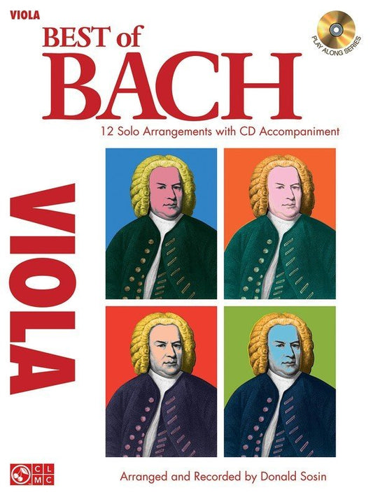 Best of Bach for Viola — Book/CD (Cherry Lane Music)