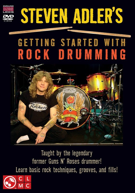 Getting Started with Rock Drumming — DVD (Cherry Lane Music)