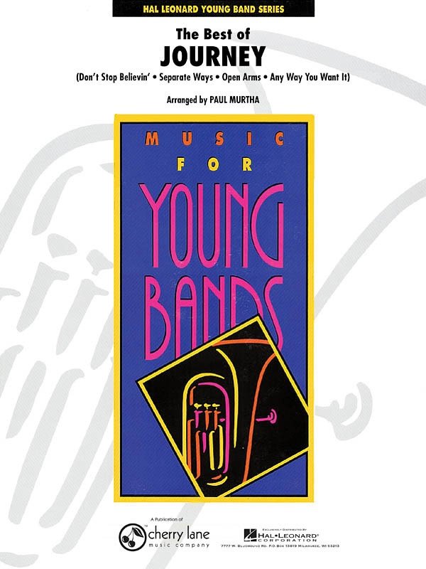 Best of Journey — Concert Band Grade 3 (Cherry Lane Music Young Concert Band)