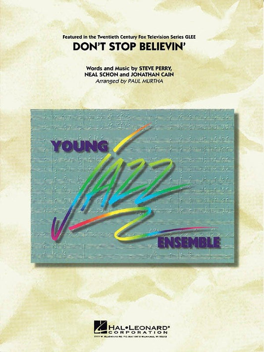 Don't Stop Believin' — Jazz Ensemble Grade 3, Score & Parts (Cherry Lane Music Young Jazz Ensemble)