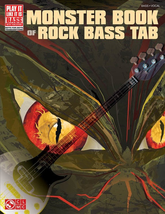 Monster Book Of Rock Bass Tab (Cherry Lane Music)