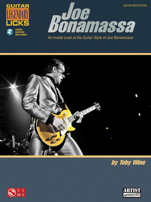 Joe Bonamassa Legendary Licks — Guitar TAB, Book & CD (Cherry Lane Music, Guitar Legendary Licks)
