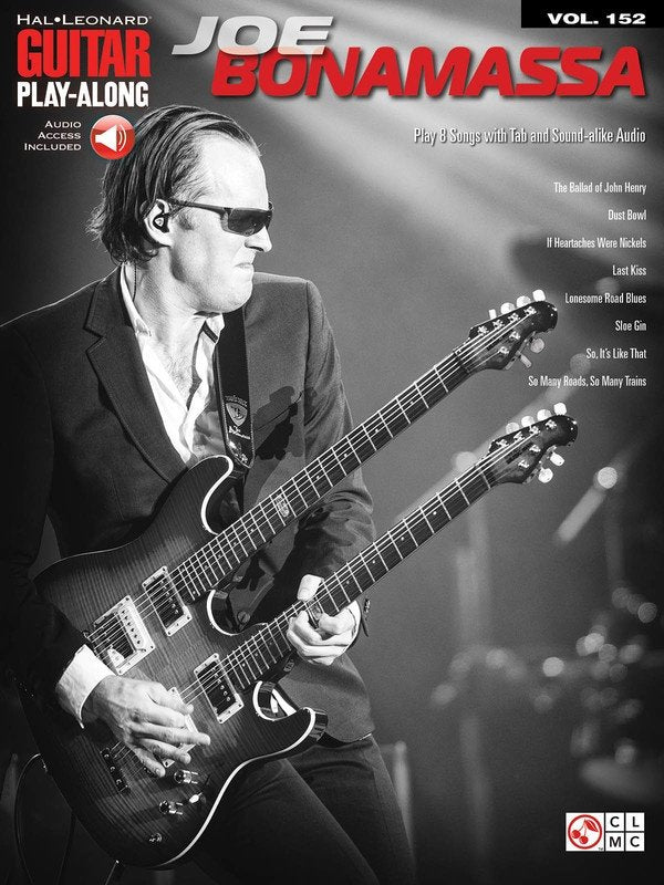 Joe Bonamassa — Guitar Play-Along Vol. 152, Book & Online Audio (Cherry Lane Music)