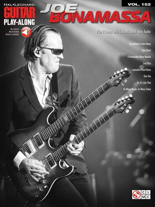 Joe Bonamassa — Guitar Play-Along Vol. 152, Book & Online Audio (Cherry Lane Music)